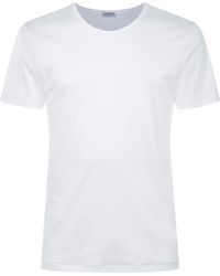 Zimmerli of Switzerland - 286 Sea Island Round Neck T-Shirt - Lyst