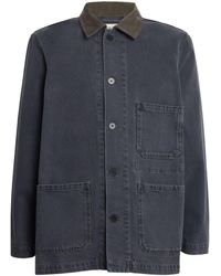 Officine Generale - Cotton Corduroy-Collar Carlito Jacket - Lyst
