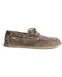 Ami Paris - Suede Boat Shoes - Lyst