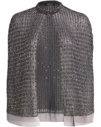 Fabiana Filippi - Embellished Cape - Lyst