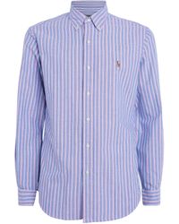 Polo Ralph Lauren - Cotton Striped Oxford Shirt - Lyst