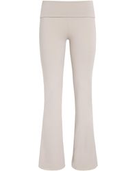 Skims - Cotton Jersey Foldover Trousers - Lyst