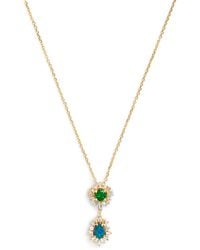 Suzanne Kalan - Diamond, Emerald And Opal One Of A Kind Necklace - Lyst