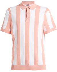 J.Lindeberg - Striped Maseo Polo Shirt - Lyst