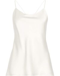 Max Mara - Silk Satin Cami Top - Lyst