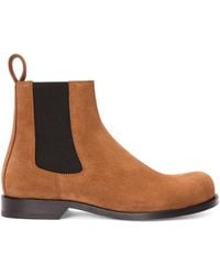 Loewe - Campo Chelsea Boots - Lyst