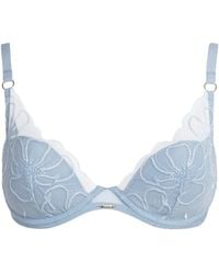 Chantelle - Fleurs Plunge T-Shirt Bra - Lyst