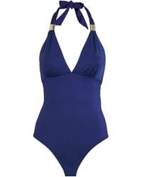 Heidi Klein - Slider Halterneck Beau Soleil Swimsuit - Lyst