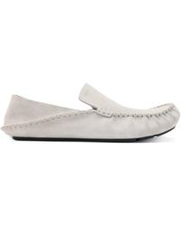 Loewe - Suede Rambla Loafers - Lyst