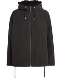 Yves Salomon - Mink Technical Parka Jacket - Lyst