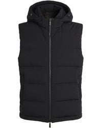 Moorer - Quilted Hooded Gilet - Lyst