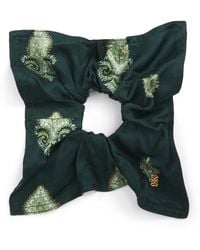Sandro - Silk Floral Print Scrunchie - Lyst
