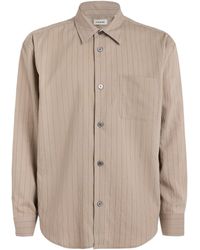 FRAME - Cotton Stripe Shirt - Lyst