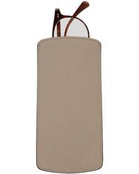 Smythson - Leather Panama Glasses Case - Lyst