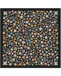 Dolce & Gabbana - Silk Jewellery Print Scarf - Lyst