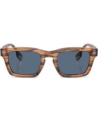 Burberry - Acetate Square Sunglasses - Lyst