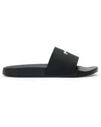 AllSaints - Rubber Date Slides - Lyst