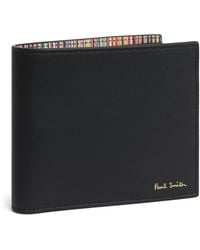 Paul Smith - Leather Signature Stripe Billfold Wallet - Lyst