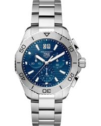 Tag Heuer - Stainless Steel Aquaracer Professional 200 Chronograph Watch 40mm - Lyst