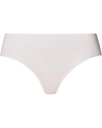 Hanro - Invisible Cotton Midi Briefs - Lyst