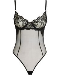 Kiki de Montparnasse - Lace Juliette Bodysuit - Lyst
