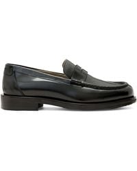 AllSaints - Leather Bloom Loafers - Lyst