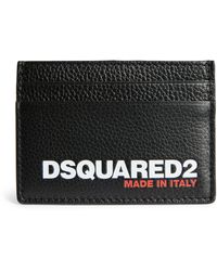 DSquared² - Leather Bob Card Holder - Lyst