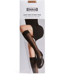 Wolford - Satin Touch 20 Knee-high Stockings - Lyst