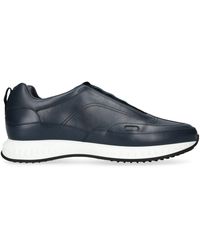 John Lobb - Leather Stream Laced Sneakers - Lyst