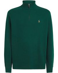 Polo Ralph Lauren - Estate-Rib Quarter-Zip Sweater - Lyst