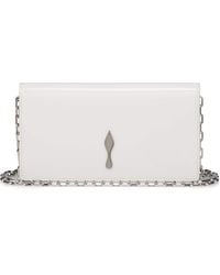 Christian Louboutin - Bettina Patent Leather Clutch Bag - Lyst