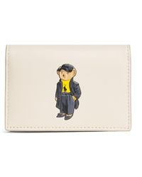 Polo Ralph Lauren - Leather Polo Bear Wallet - Lyst