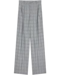 Givenchy - Wool Wide-Leg Tailored Trousers - Lyst