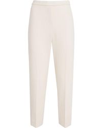 Theory - Cropped Tailored Trousers - Lyst