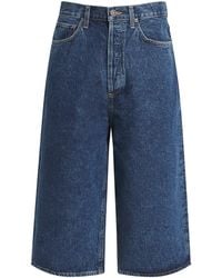 Agolde - Beesley Denim Shorts - Lyst