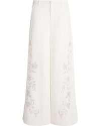 Cinq À Sept - Rococo Embroidered Roxane Trousers - Lyst
