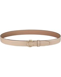 Cartier - Large Leather Panthère De Belt - Lyst