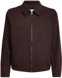 Sandro - Cotton Collared Jacket - Lyst
