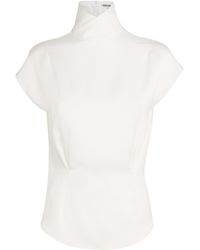 Edeline Lee - Sleeveless Tulip Blouse - Lyst