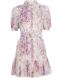 Cinq À Sept - Midsummer Bloom Halbini Mini Dress - Lyst