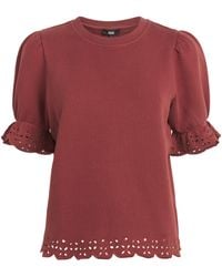 PAIGE - Cotton Ciabatta Top - Lyst