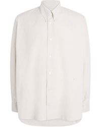 Studio Nicholson - Cotton Stripe Oversized Ruskin Shirt - Lyst