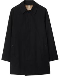 Burberry - Short Camden Heritage Car Coat - Lyst
