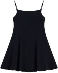 Givenchy - Crepe Cady Flared Mini Dress - Lyst