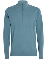 Kjus - Merino Wool-Blend Walker Half-Zip Sweater - Lyst