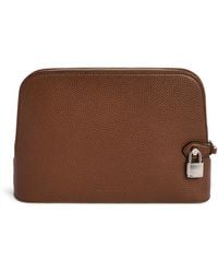 dunhill - Leather Bourdon 27 Pouch - Lyst