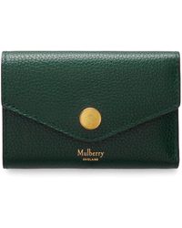 Mulberry - Leather Folded Multi-Card Wallet - Lyst