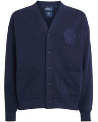 Polo Ralph Lauren - X Wimbledon Cotton Crest Cardigan - Lyst