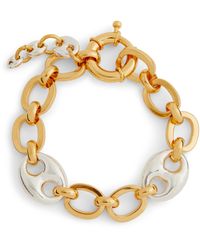 Timeless Pearly - Mixed Metal-tone Link Bracelet - Lyst