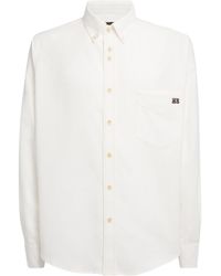 Wales Bonner - Cotton Embroidered Isaac Shirt - Lyst